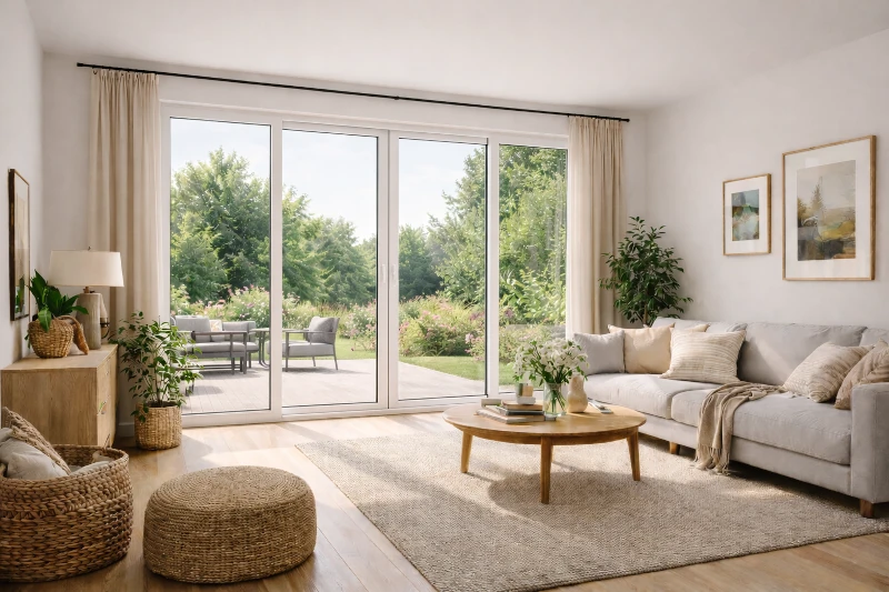 Baie vitrée PVC Aluplast