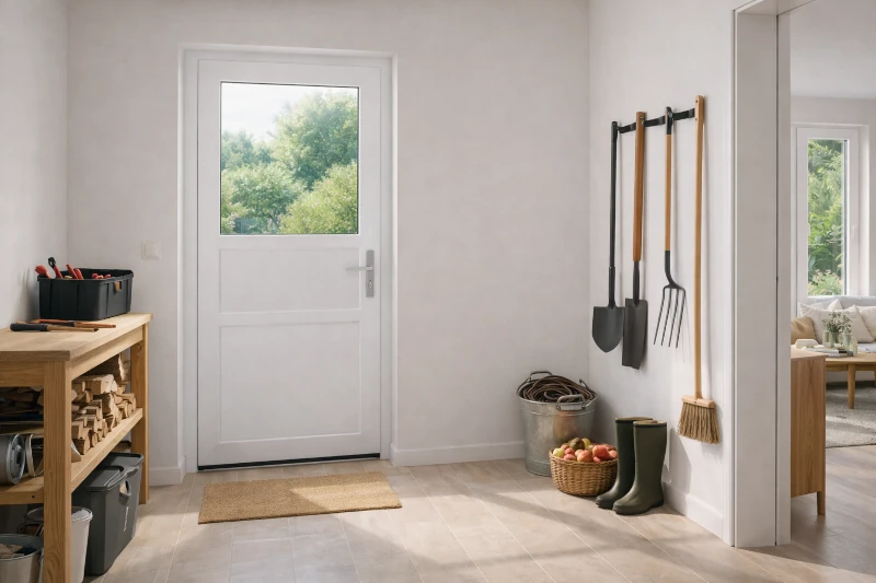 Porte de service PVC IDEAL 4000