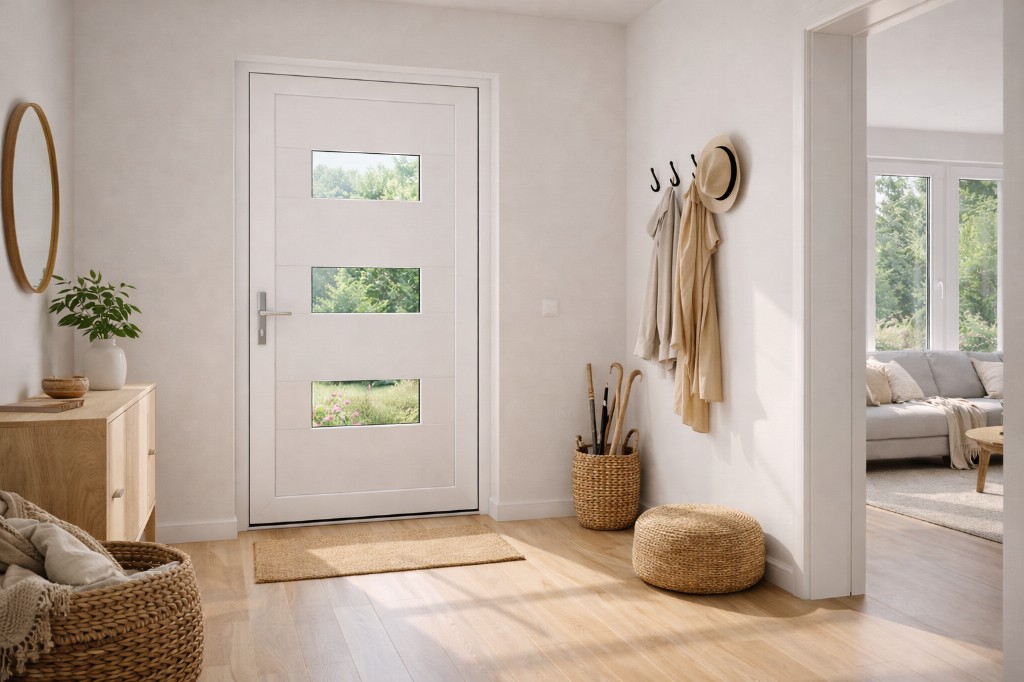 Porte d'entrée PVC Aluplast